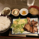 Robataya Musashi - 日替わり(若鶏のしょうが漬け焼き)  740円