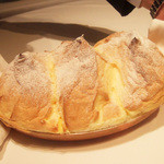 銀座 ハプスブルク・ファイルヒェン - ランチコース(5250円・サ別)の”ザルツブルガーノッケルン” アルプスの山々をイメージしたザルツブルグの伝統菓子(コースに+1100円)