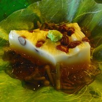 日本料理 「さくら」   ヒルトン東京お台場 - ひばり豆腐
                