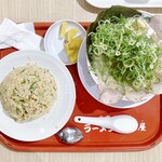 ラーメン魁力屋 - コク旨全部のせラーメン　1144円
焼きめし定食　264円　大変更+110円