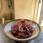 [Sometimes] Walnut and purple cabbage coleslaw