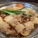 中華そば なが川 - すき焼き定食ホルモン