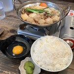 中華そば なが川 - ご飯大盛り