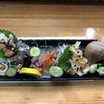 Hyoutan Sushi - 貝類造り盛り合わせ