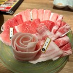 金武アグーと山城牛のしゃぶしゃぶ琉球 - 