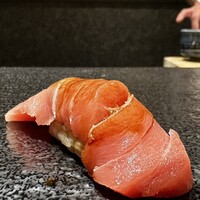 名古屋 栄 鮨 栄華 - 中とろ