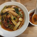 Aobadai Menhan Chuubou - スープ付き