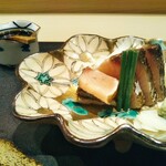 Ginza Yoshizawa - 強肴　鰆の藁焼き