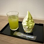 お茶の山口屋 - アイス緑茶　100円