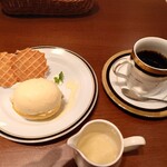 M＆C Cafe - 檸檬ケーキセット