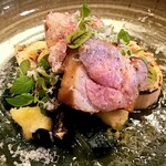 名前のないイタリア料理店 - 鹿児島黒豚のグリル