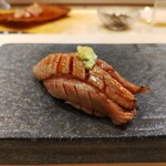 寿司 赤酢 - 大トロの炙り