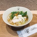 rice noodle comen - 北海道産鶏のcomen