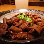 Machiya - どて煮はご飯にかけるとよかったですね。