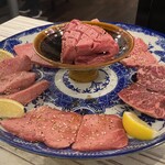 焼肉遊園地 - 塩系盛り合わせ