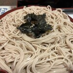 小巾亭 - ざるそばアップ