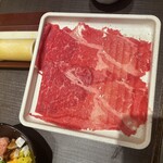ゆず庵 - 牛肉は重いな〜^^;