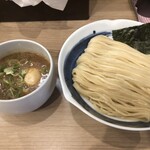 麺処まるは BEYOND - 濃厚つけそば（1,100円）、麺大盛り（+150円）、味玉（+150円）