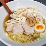 松ちゃんラーメン - チャーシュー麺＋ネギ。