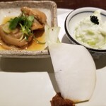 Taketombo - 前菜。