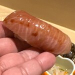 銀座 しのはら - 鰤の漬け握り