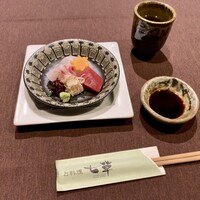 お料理 七草 - お造りからでスタート