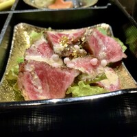 お料理 七草 - ローストビーフのサラダ仕立て