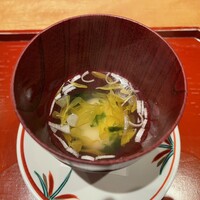 二十四節季 朔 - ■温物　白玉蕪の吸物