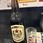 Sekaino Yamachan - 生ビールが…なんで、赤星瓶に切り替え