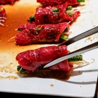 焼肉USON - カルパッチョ風ネギムチンロース