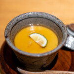 Ebisu Sushi Fuji - 白子の茶碗蒸し