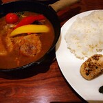 Bar Mamma mia! - ポークステーキカレー