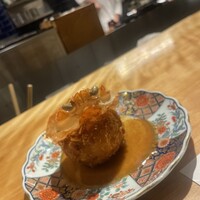 南渋谷 なみの上 - かにクリームコロッケ