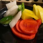 田中んちパート2 - なんとも落ち着く漬物。最高です！