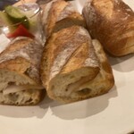 レコルタ カーブドッチ - ハムのサンドイッチ＆ピクルス