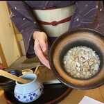 日本料理 隨縁亭 - まぁまぁな量がありました。嬉　松茸ごはん！