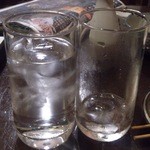 Chabudai Ozashiki Shounosuke - 焼酎の水割り