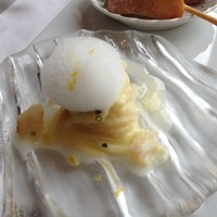 サーラ アマービレ - 帆立貝と柚子の冷たいカッペリーニ