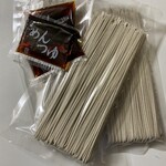 矢の屋 - そば(半なま) 90g 3袋＝値段不明