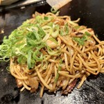 お好み焼きつくし - 2023.10.11  イカ焼きそば