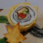 奈良 - 鱧と松茸の天ぷら
