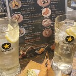 魚串さくらさく 神楽坂店 - エビフライ