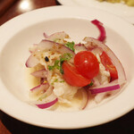 ガネーシュ - ヒラメのセビーチェ