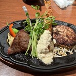 さくら亭 - さくらセット　¥2,530 ※ライスセット込み　ハンバーグは150g