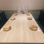 Shinagawa Hatake - １Fの完全個室です。６名様テーブル席にしてみました。