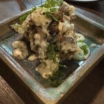 Sumibi To Sake To Sakana Shichifuku Hachirou - ブルーチーズと舞茸ブルーチーズ、苦手だったけど、大人の階段登ったら、美味でした^_−☆