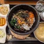 韓国家庭料理ジャンモ - 石焼ビビンバのセット¥940-