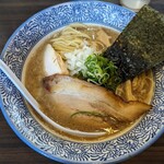 極上煮干し鶏そば やまだ邸 - 濃厚醤油鶏白湯そば¥930-