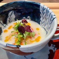 飯倉 からき - とうもろこしのすり流し
                