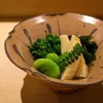 桜坂 渡利 - 新筍の若竹煮